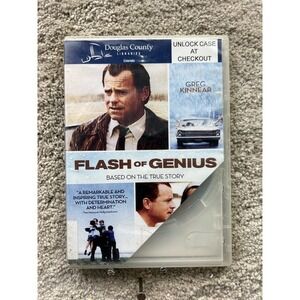 Flash of Genius DVD 2008 Greg Kinnear Marc Abraham Deleted Scenes Commentary